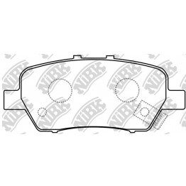 Тормозные колодки задние NIBK PN8506